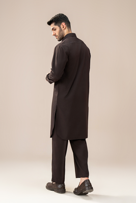 Chocolate Brown| Kameez Trouser