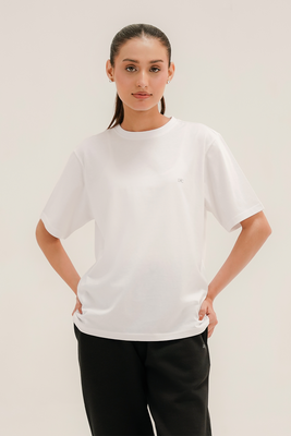 Women - Basic White T-Shirt