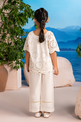 Schiffli Co-ord | Lemon