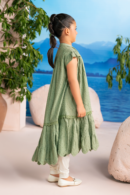 Long Frock | Sage Green
