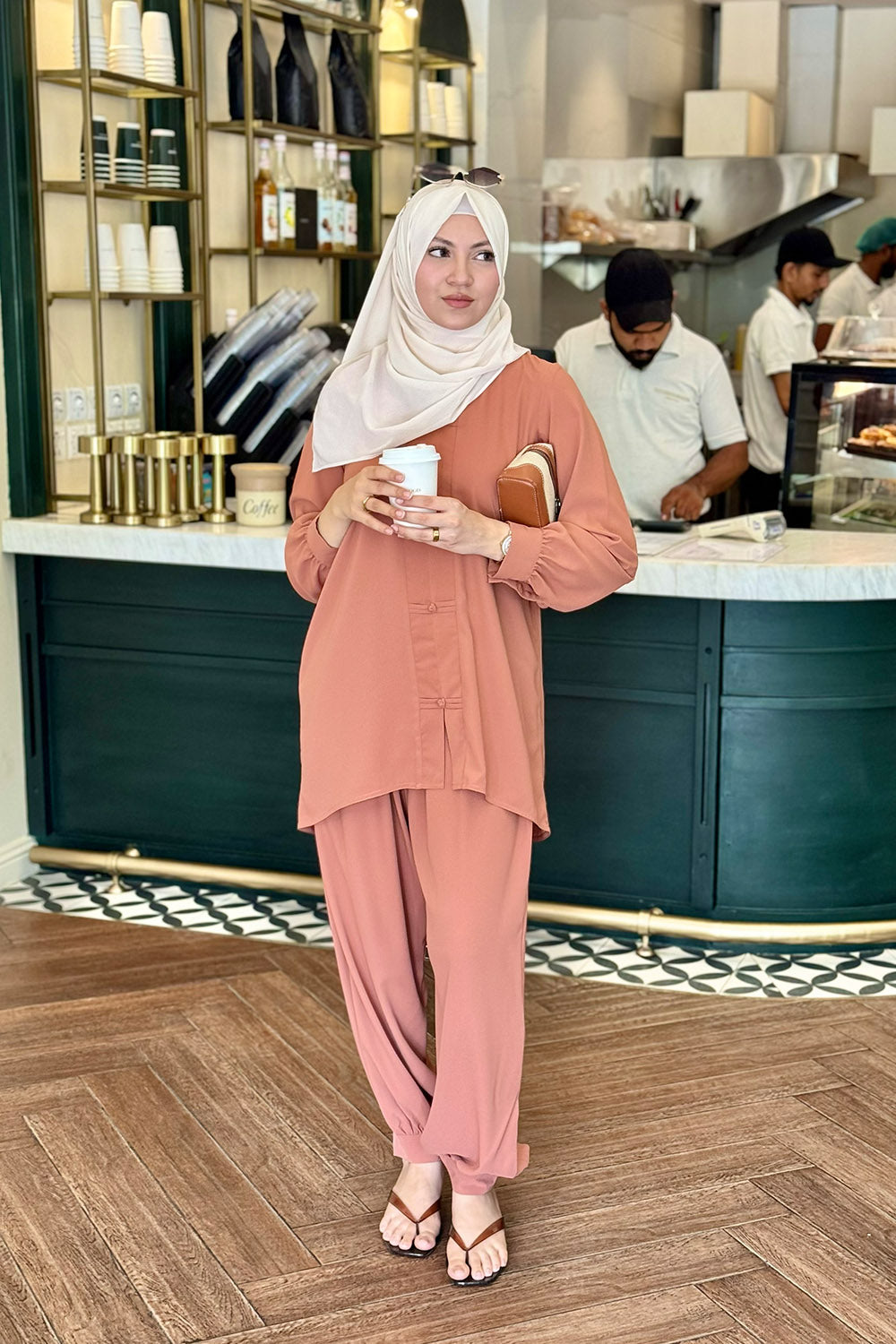 Deep Coral - Co-ord