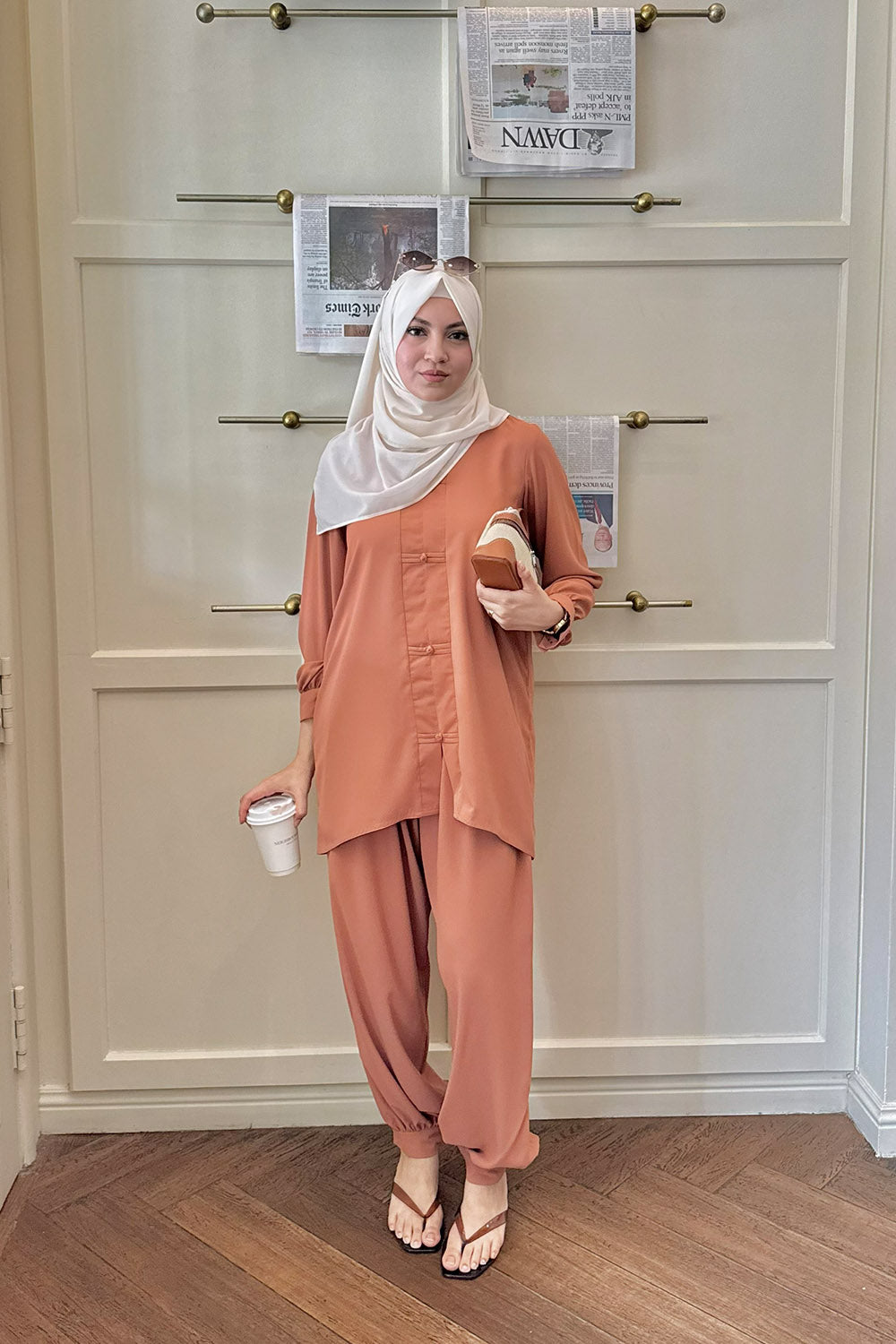 Deep Coral - Co-ord