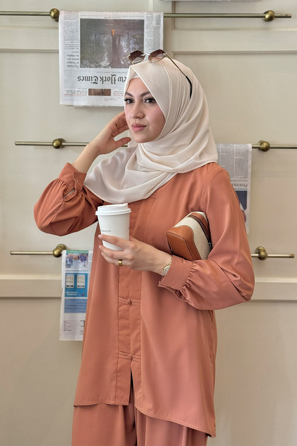 Deep Coral - Co-ord