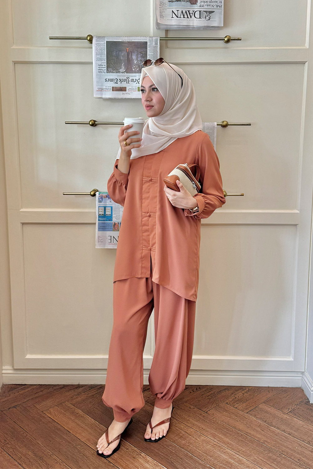 Deep Coral - Co-ord