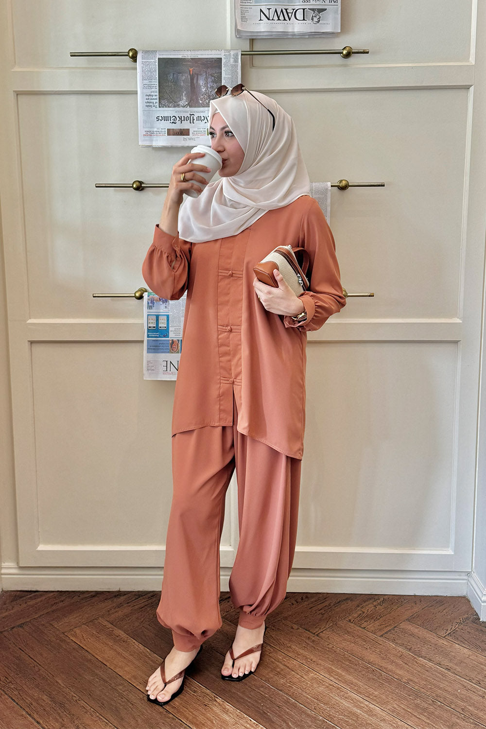 Deep Coral - Co-ord
