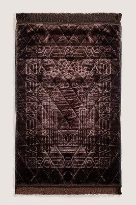 Prayer Mat Pure Elegance | Brown | Cushioned