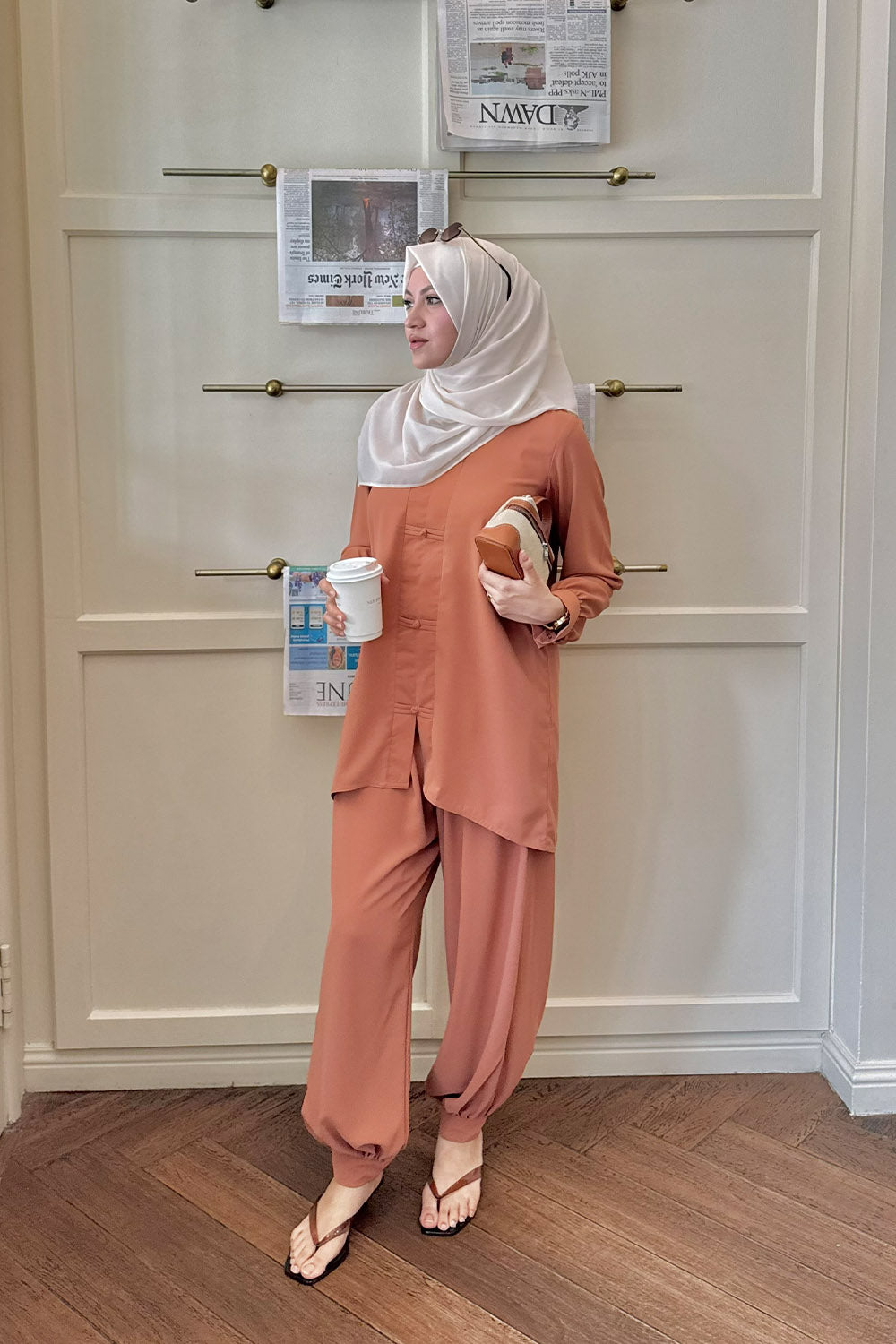 Deep Coral - Co-ord