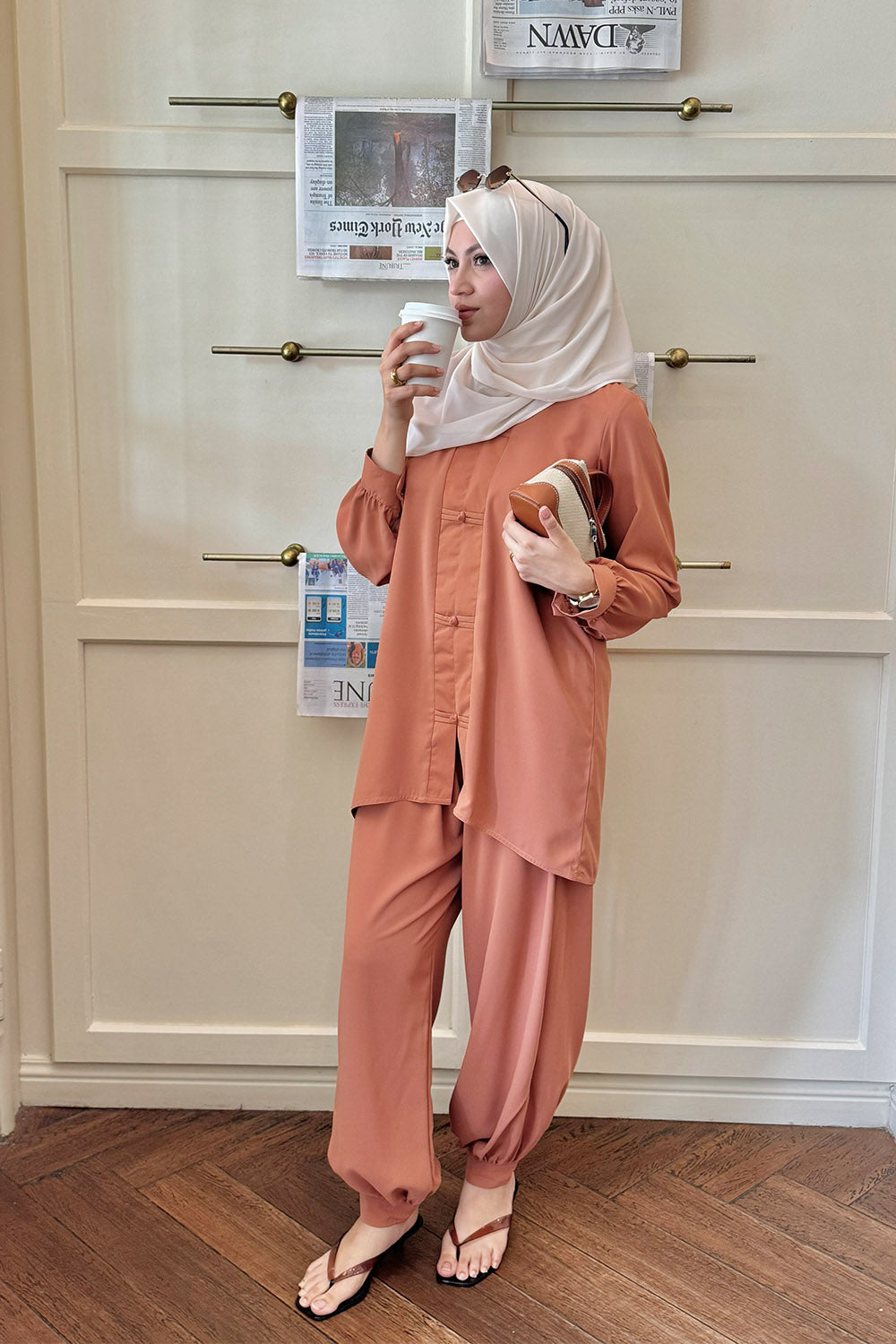 Deep Coral - Co-ord