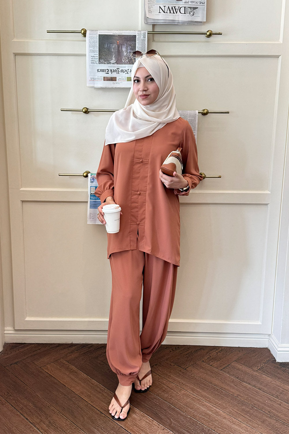 Deep Coral - Co-ord