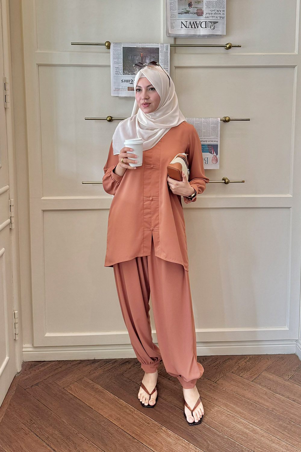 Deep Coral - Co-ord