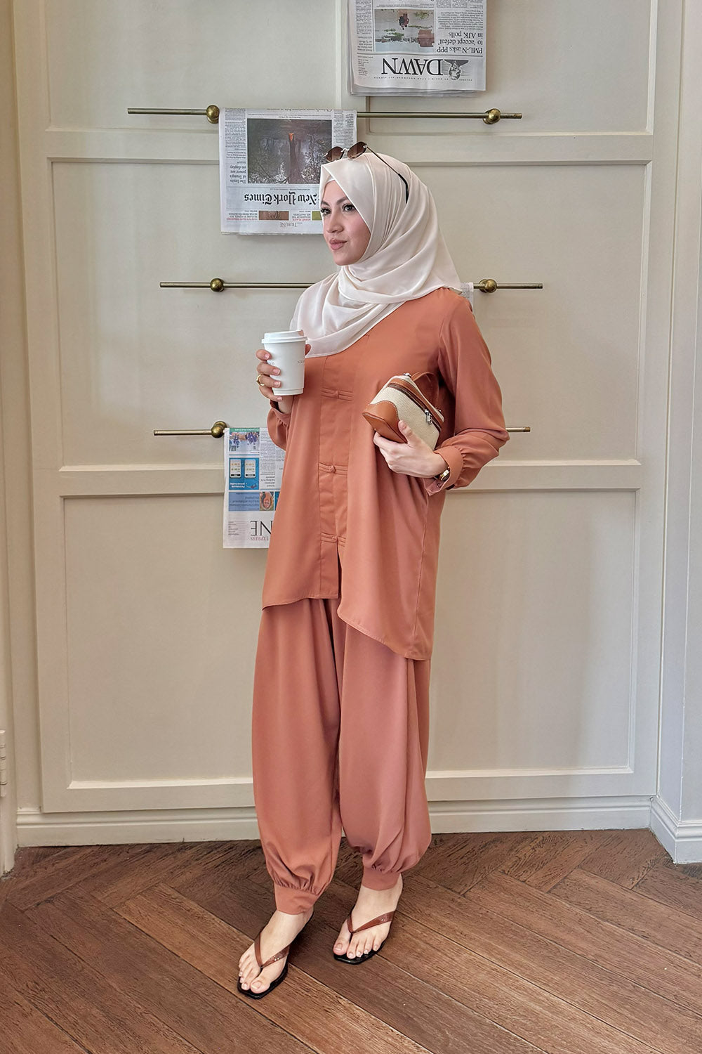 Deep Coral - Co-ord
