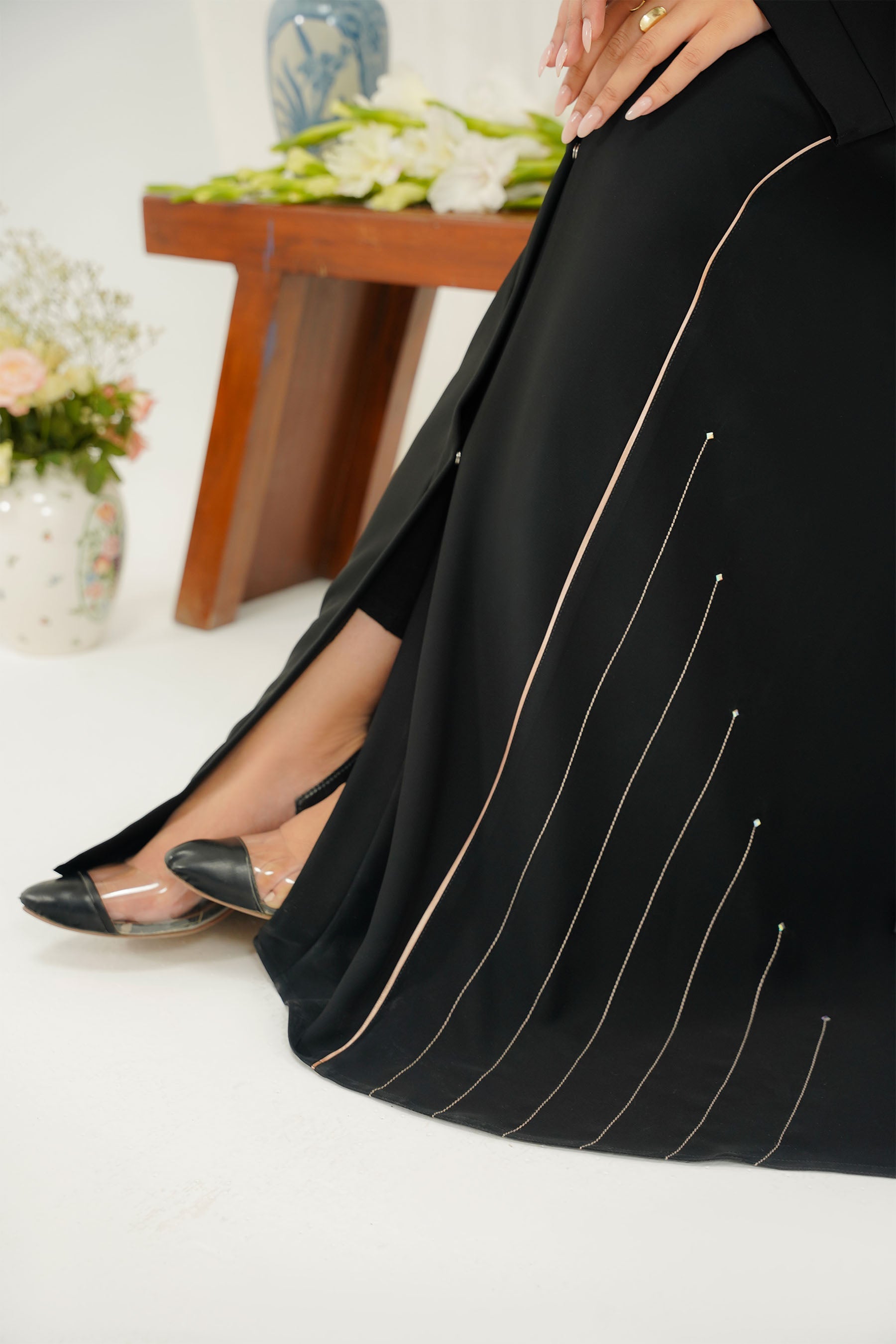 Livia Abaya Set | Buttoned Up