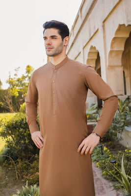 SHALWAR KAMEEZ FOR MEN | COFFEE BROWN