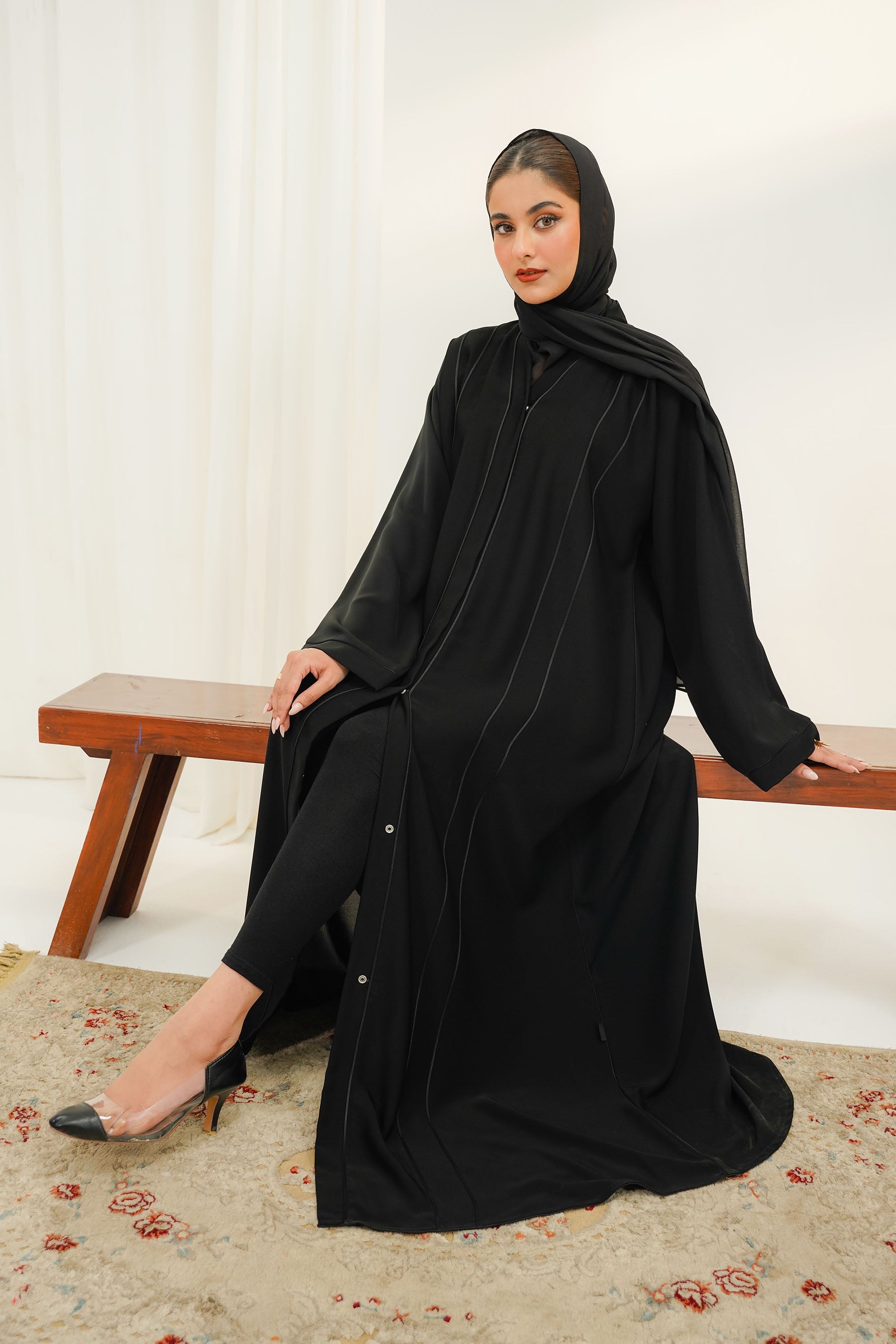 Bella Abaya Set | Buttoned Up