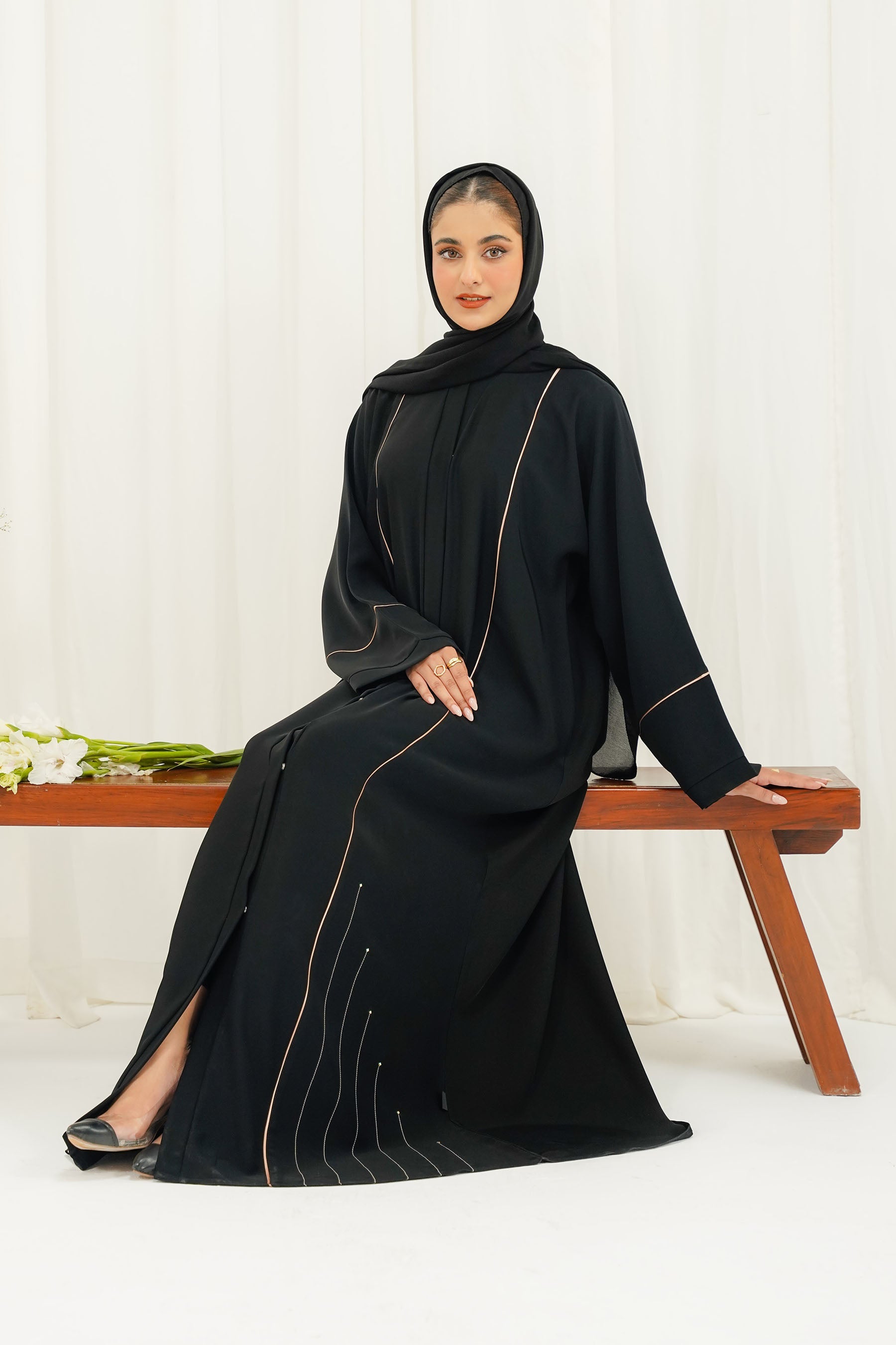 Livia Abaya Set | Buttoned Up