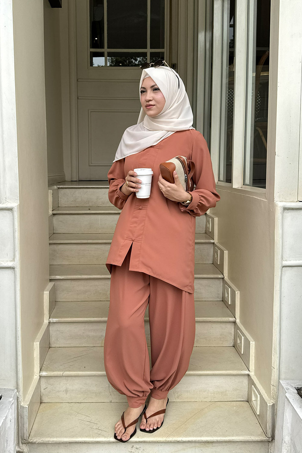 Deep Coral - Co-ord