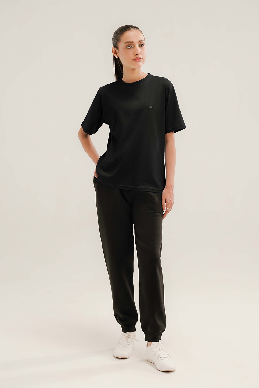 Women - Basic Black T-Shirt