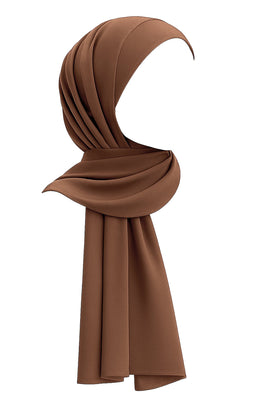 Hijab Chiffon | Dark Brown