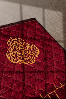 Prayer Mat Timeless Grace | Maroon | Cushioned