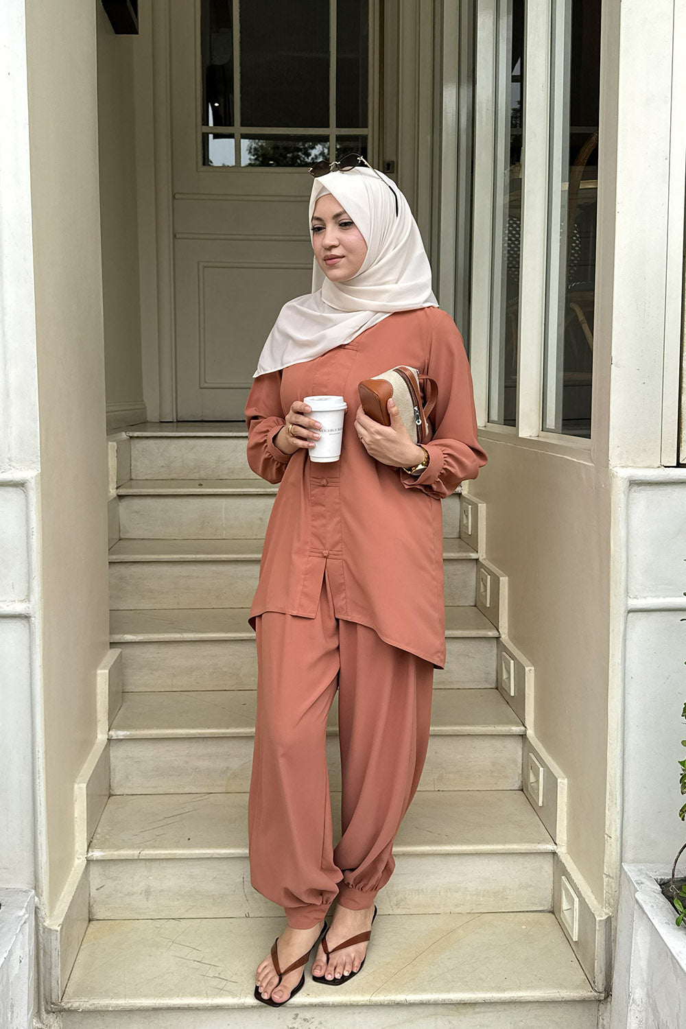 Deep Coral - Co-ord