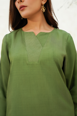 SOLIDS CO-ORD | MOSSY OLIVE