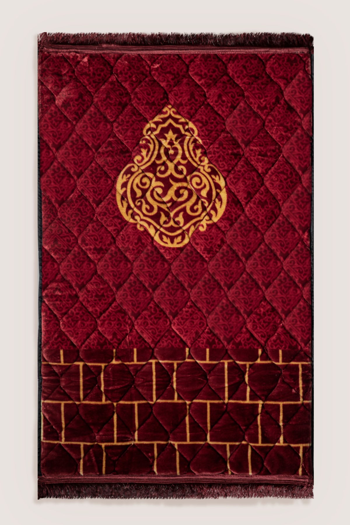Prayer Mat Timeless Grace | Maroon | Cushioned