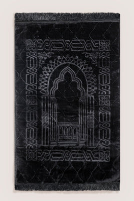 Prayer Mat Pure Elegance | Black | Cushioned
