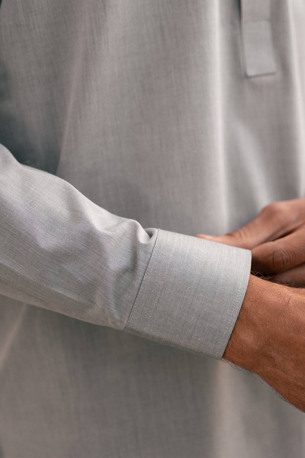 Grey Cotton | Shalwar Kameez