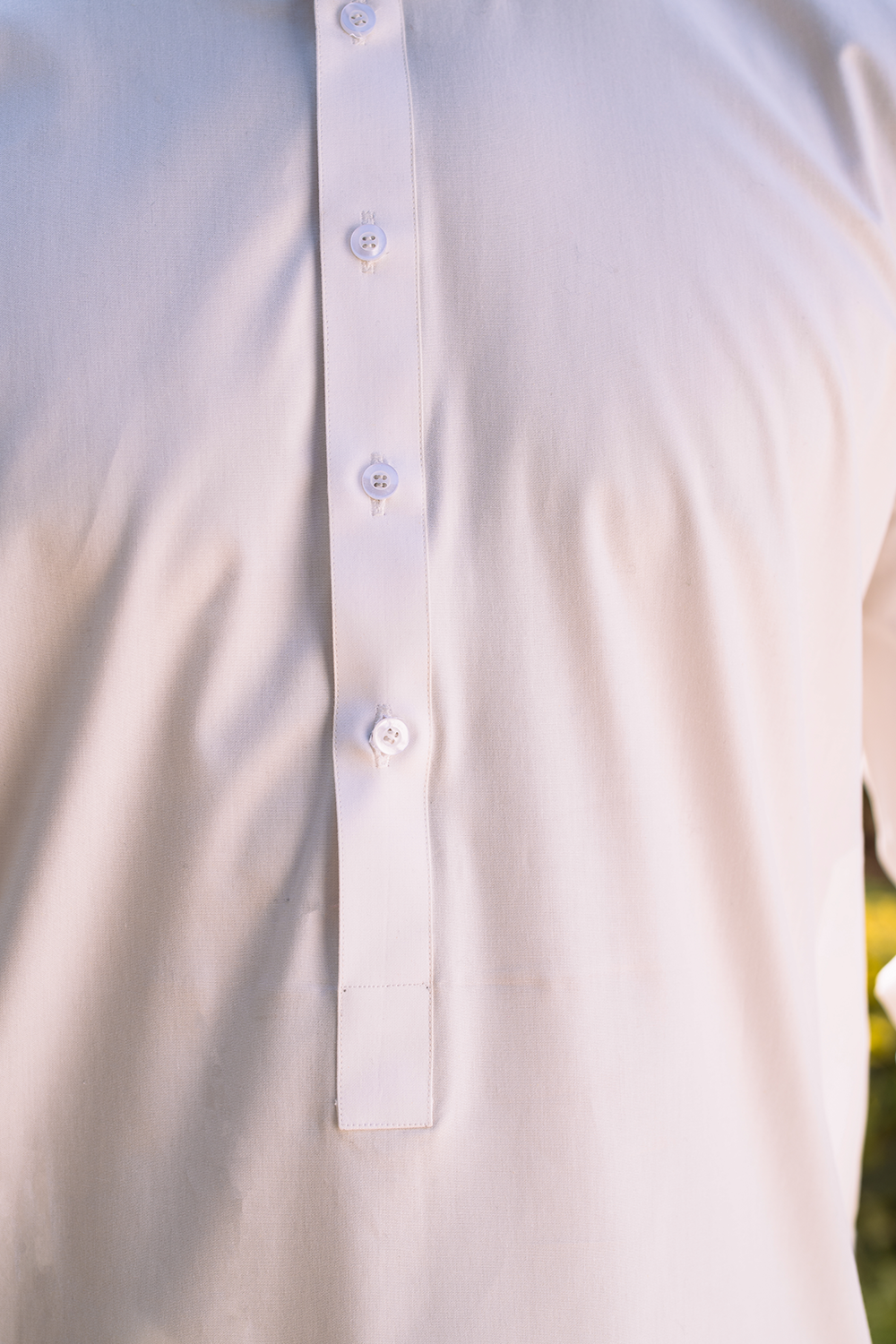 Off-White Cotton | Shalwar Kameez