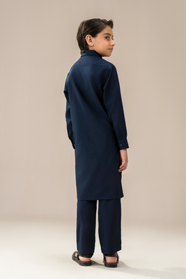 Boys - Classic Kameez Trouser | Navy Blue