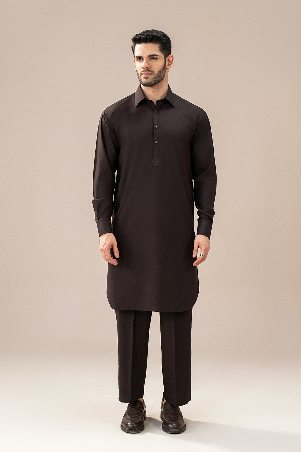 Chocolate Brown| Kameez Trouser