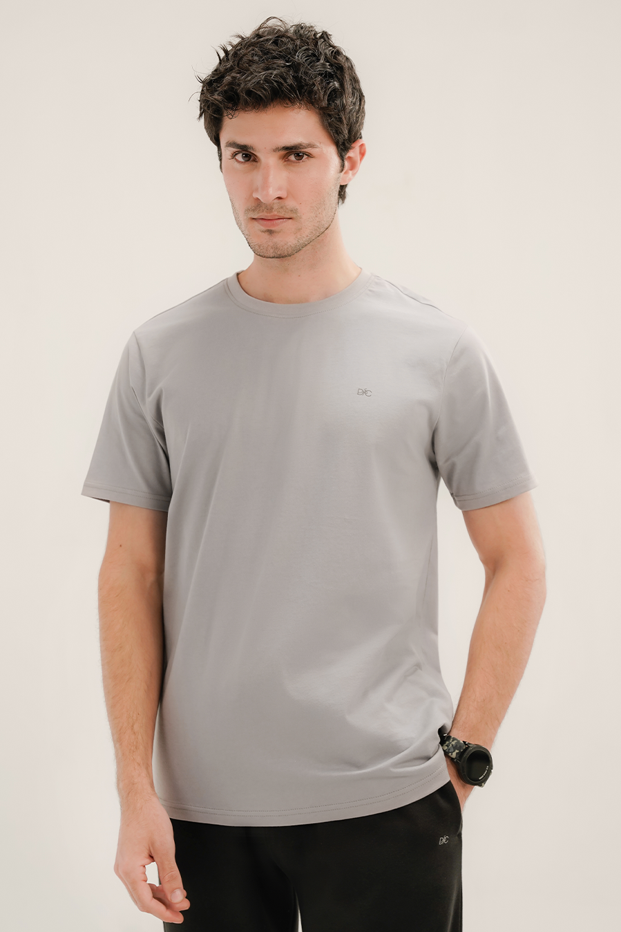 Men - Basic Grey T-Shirt