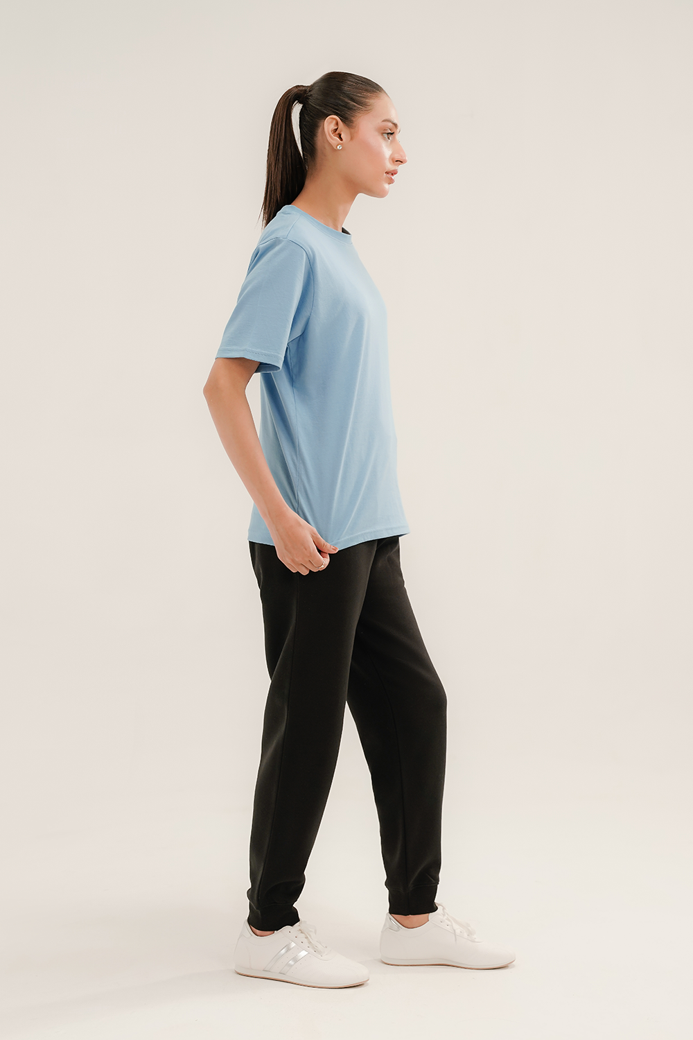 Women - Basic Blue T-Shirt