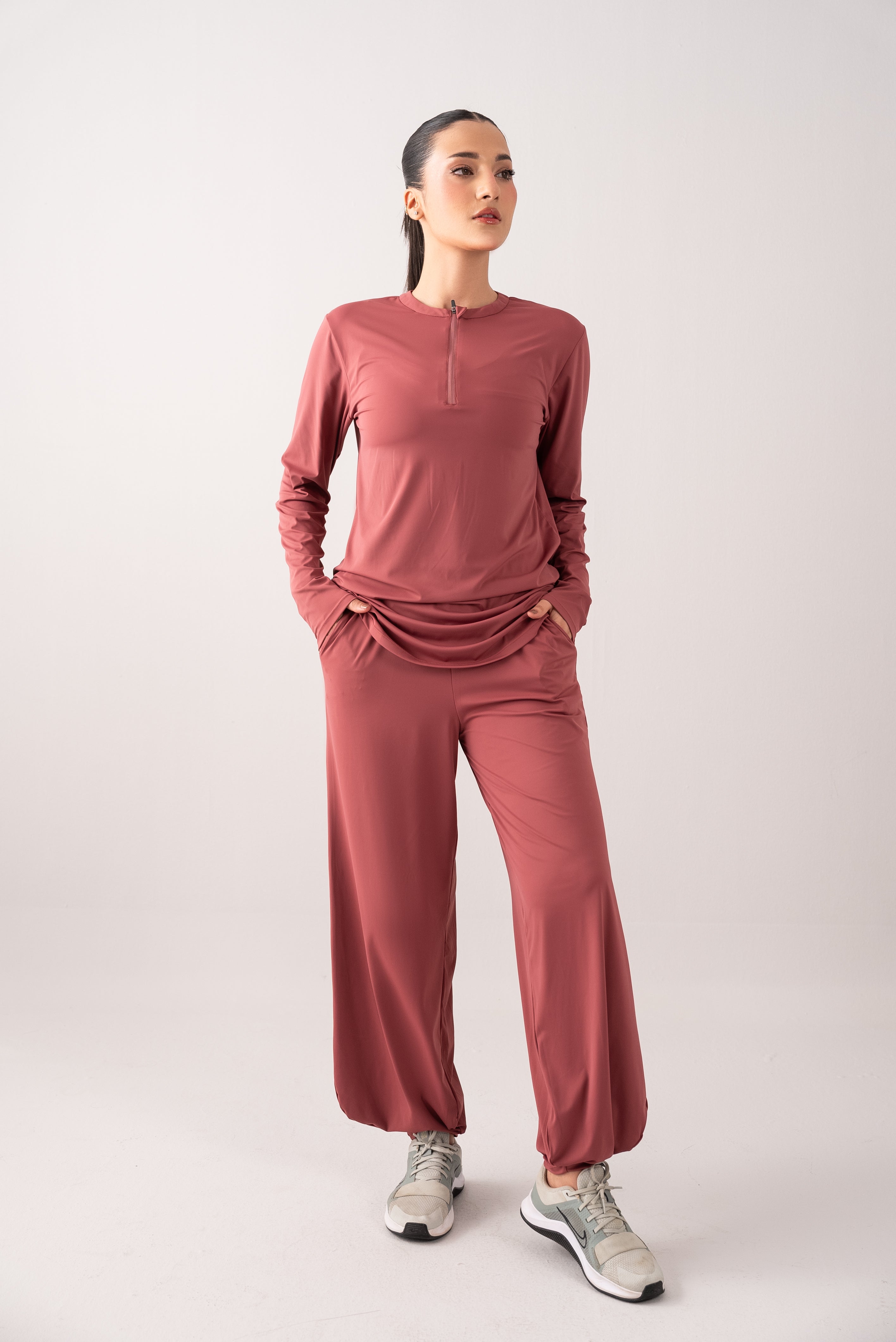 THE MODEST GLIDE SET - ROSE CLAY