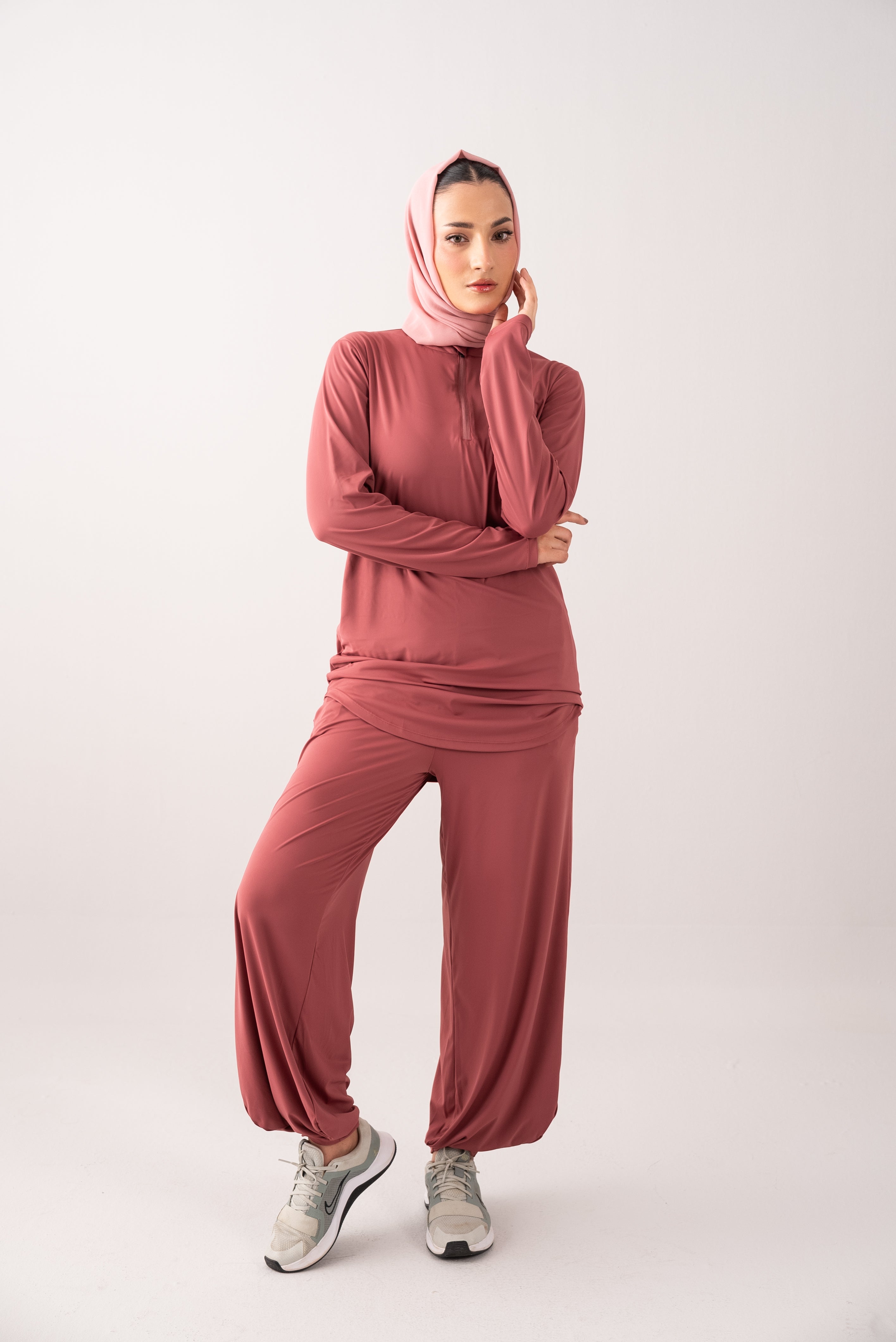 THE MODEST GLIDE SET - ROSE CLAY
