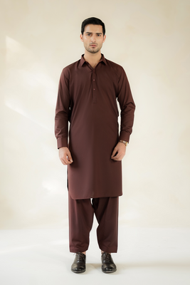 MEN SHALWAR KAMEEZ | DEEP MAROON
