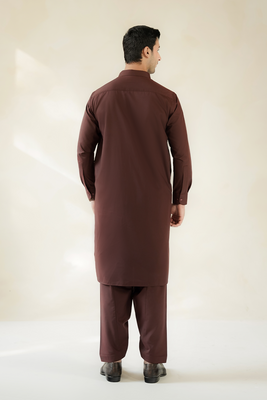 MEN SHALWAR KAMEEZ | DEEP MAROON