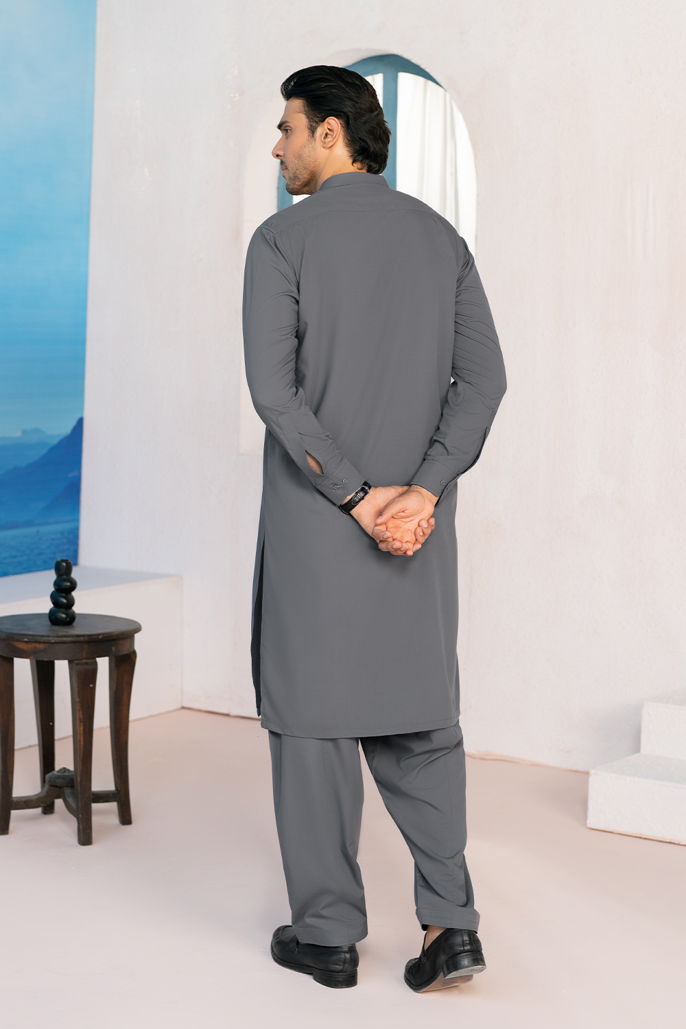 Slate Grey | Shalwar Kameez