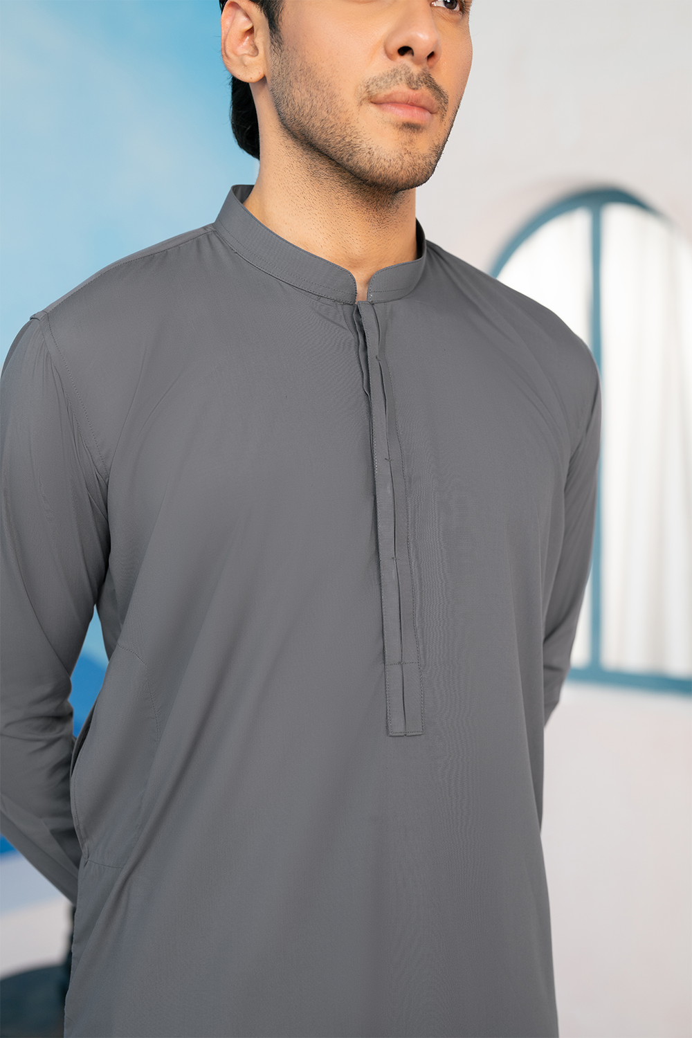 Slate Grey | Shalwar Kameez