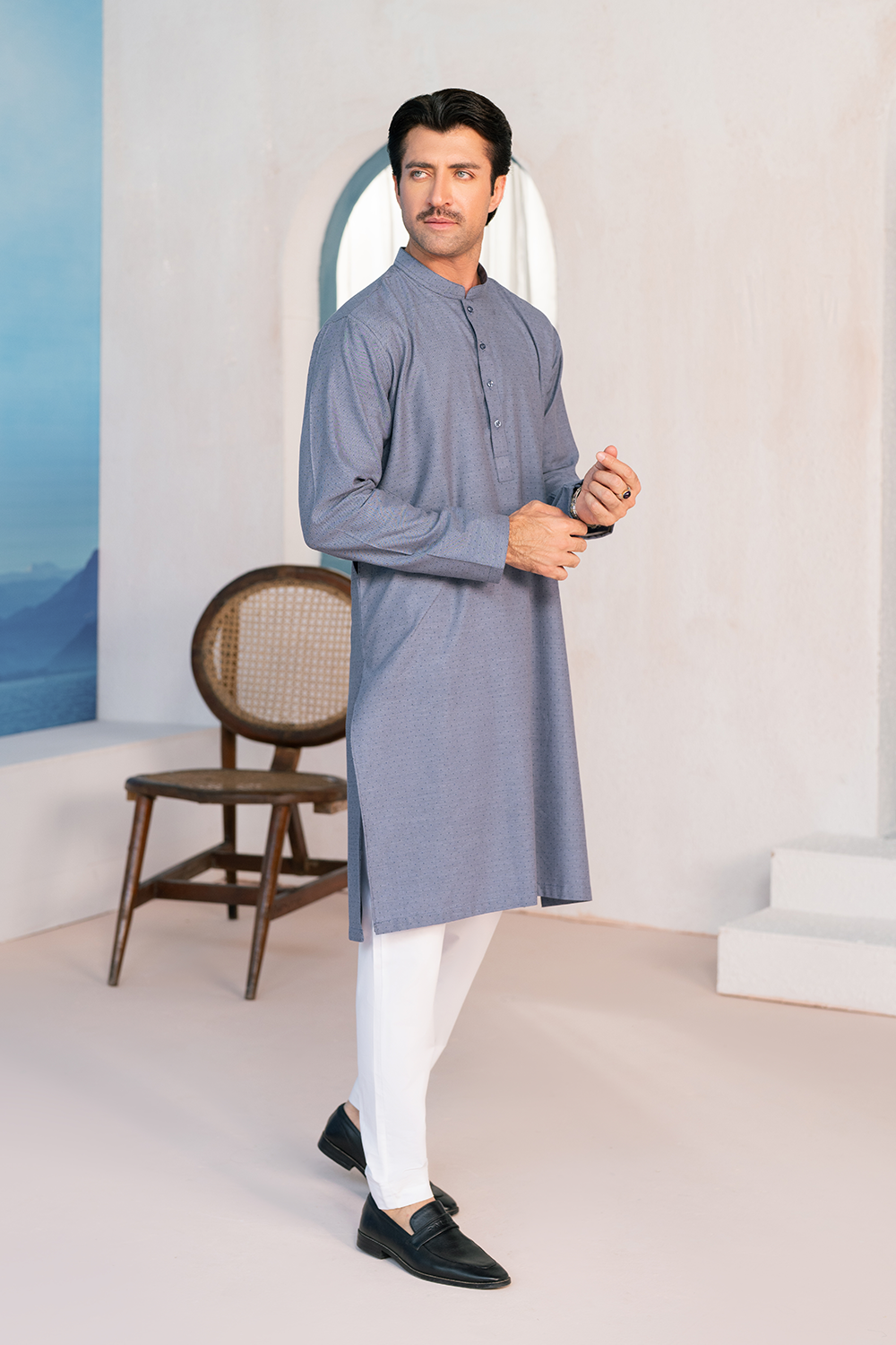 Indigo Blue | Kurta Trouser