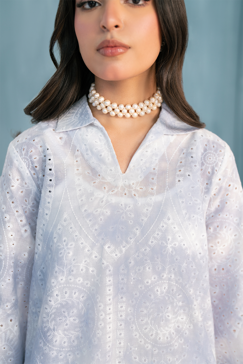 Chikankari Tie & Dye | Co-ord Set
