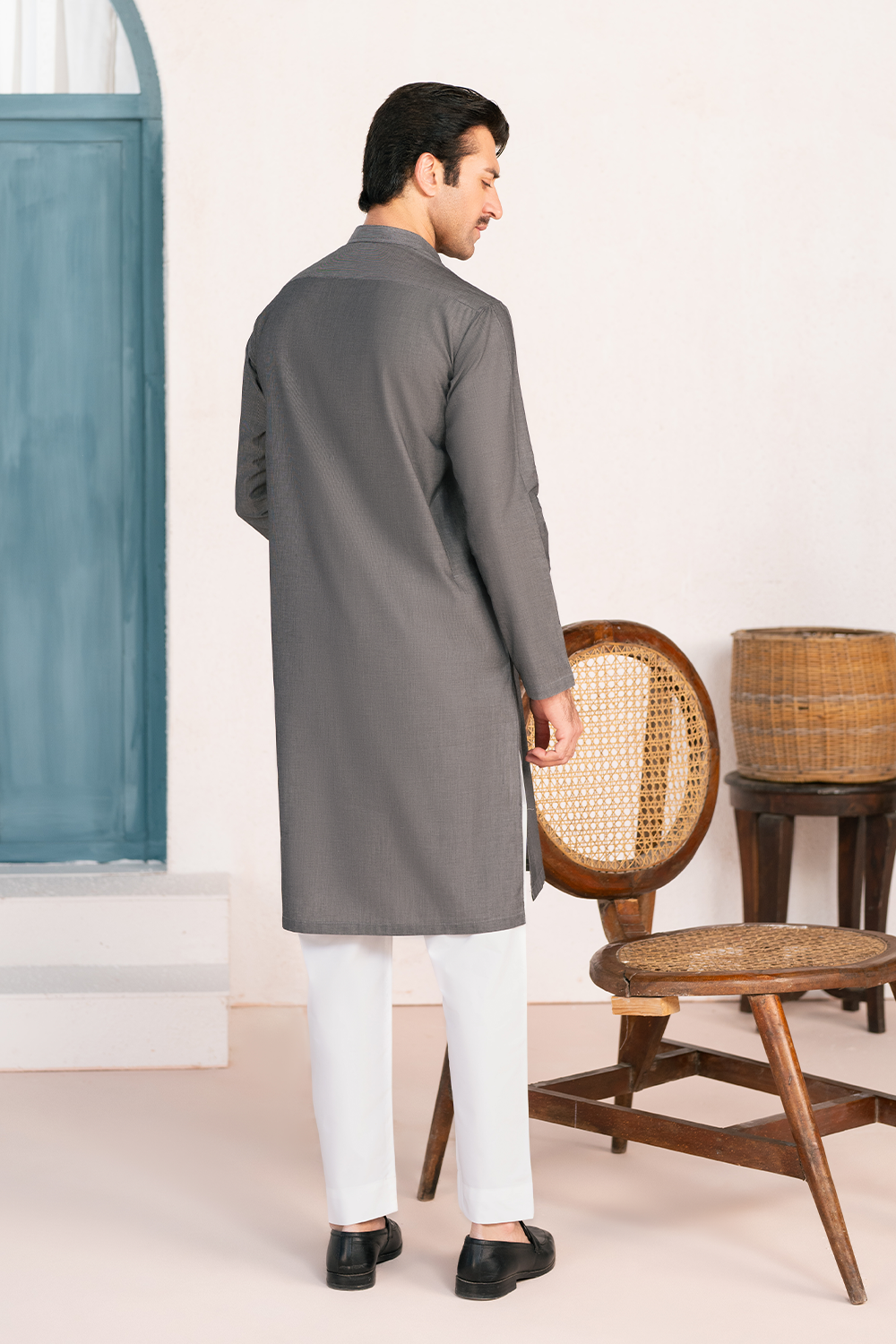 Charcoal Grey | Kurta Trouser