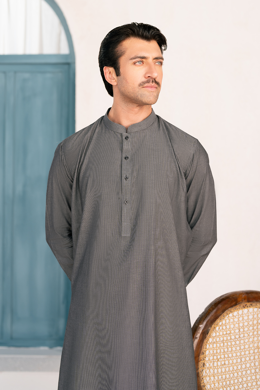 Charcoal Grey | Kurta Trouser
