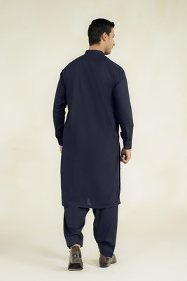 MEN SHALWAR KAMEEZ REGAL BLUE
