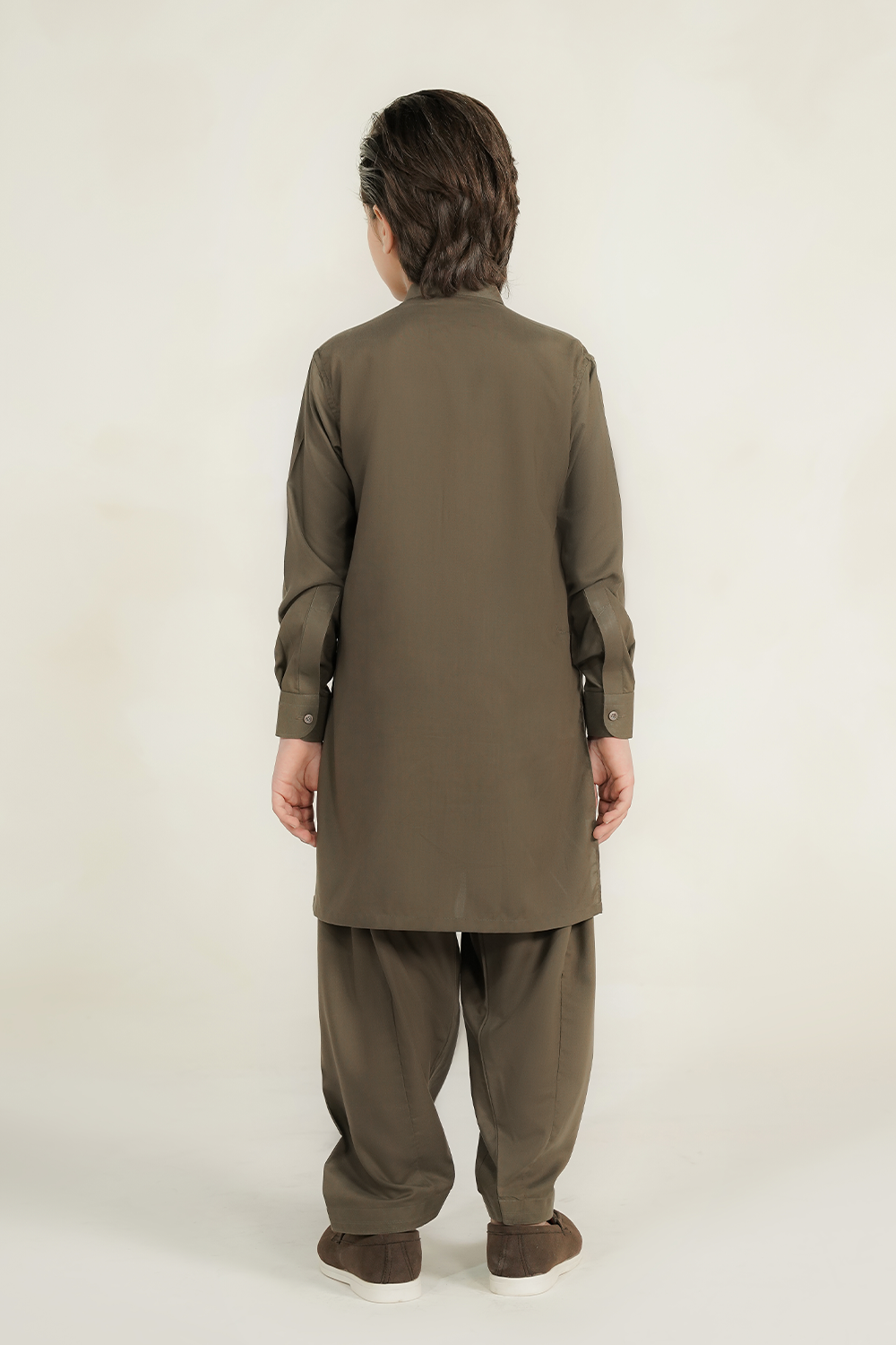 KIDS SHALWAR KAMEEZ | MOCHA BROWN