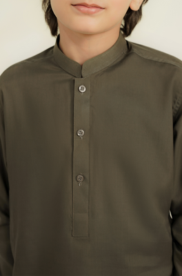 KIDS SHALWAR KAMEEZ | MOCHA BROWN