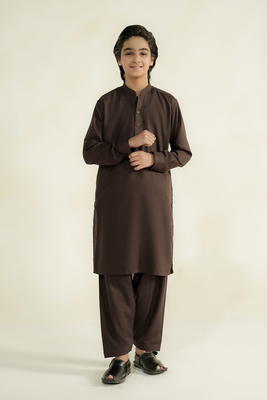 KIDS SHALWAR KAMEEZ | MOCHA BROWN