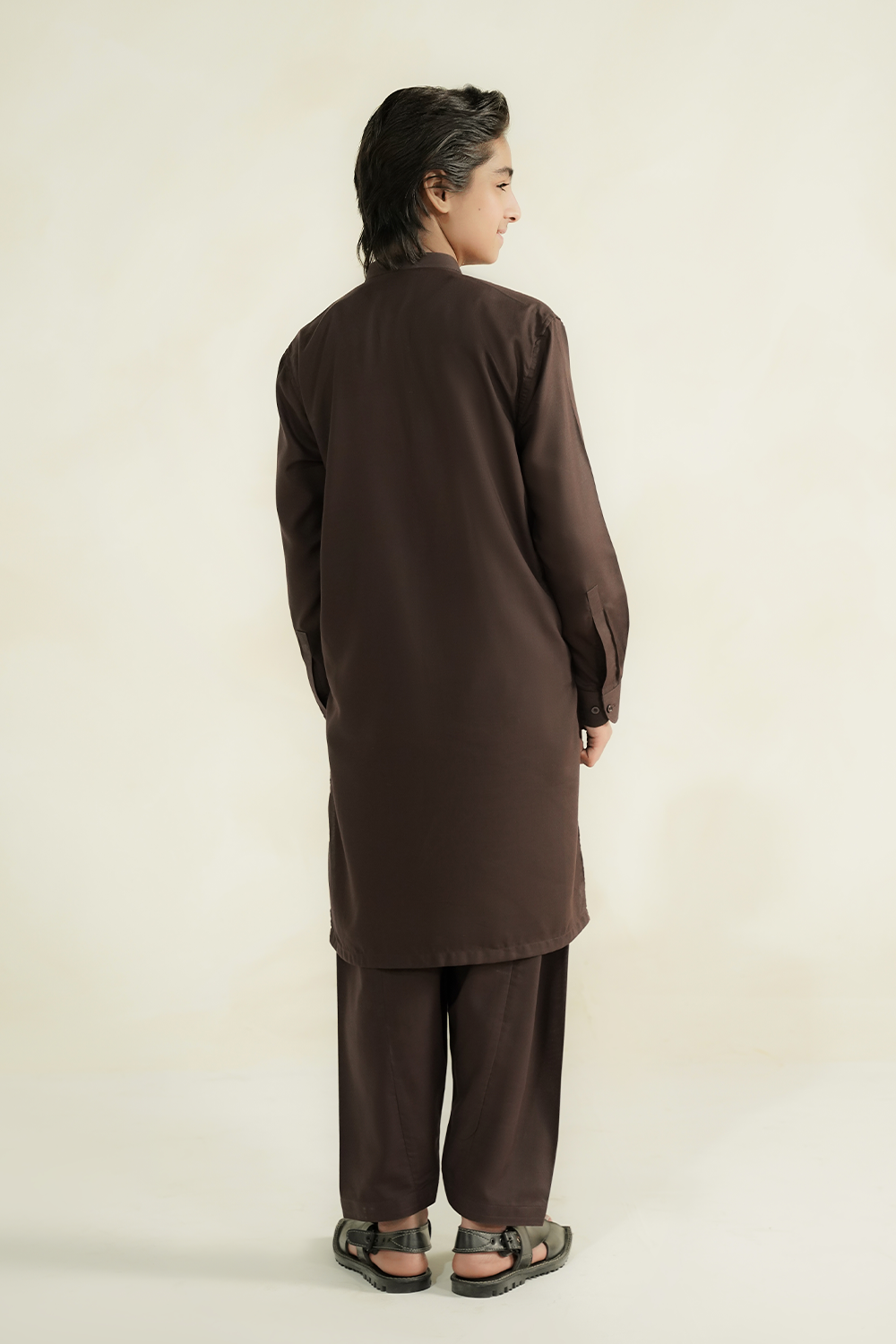 KIDS SHALWAR KAMEEZ | MOCHA BROWN