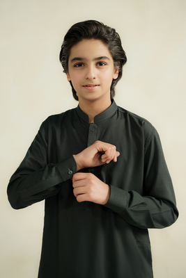 KIDS SHALWAR KAMEEZ | ALPINE GREEN