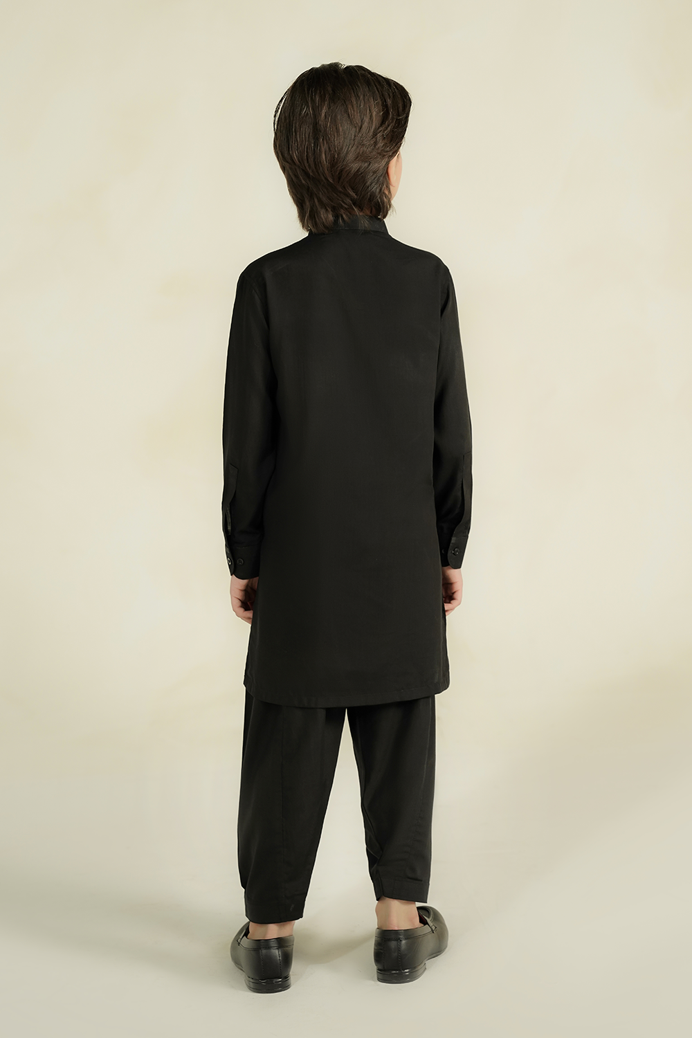 KIDS SHALWAR KAMEEZ | JET BLACK
